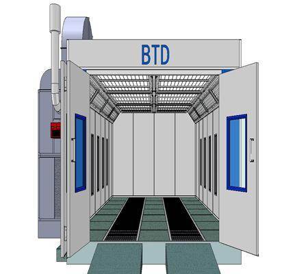 烤漆房的设备