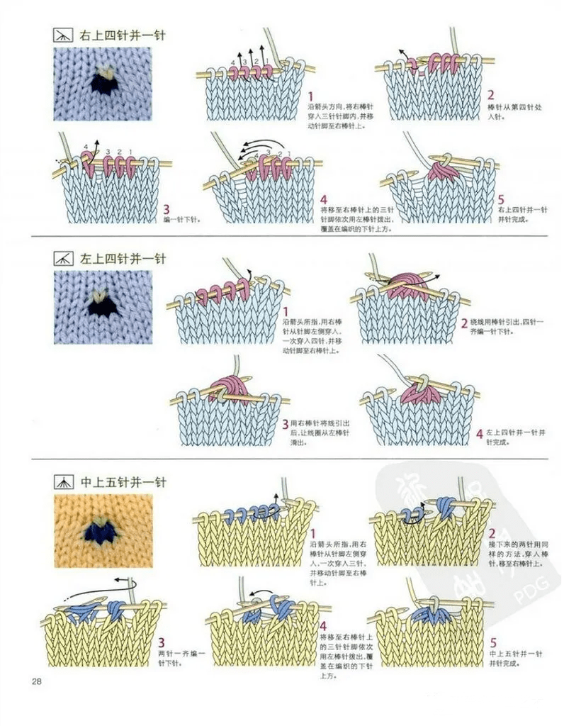 贝壳花样编织视频