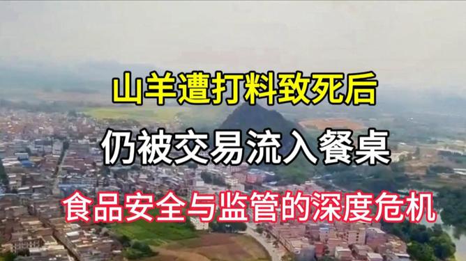 山羊遭打料致死后仍被交易流入餐桌